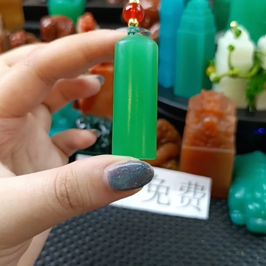 印石寿山石随形章