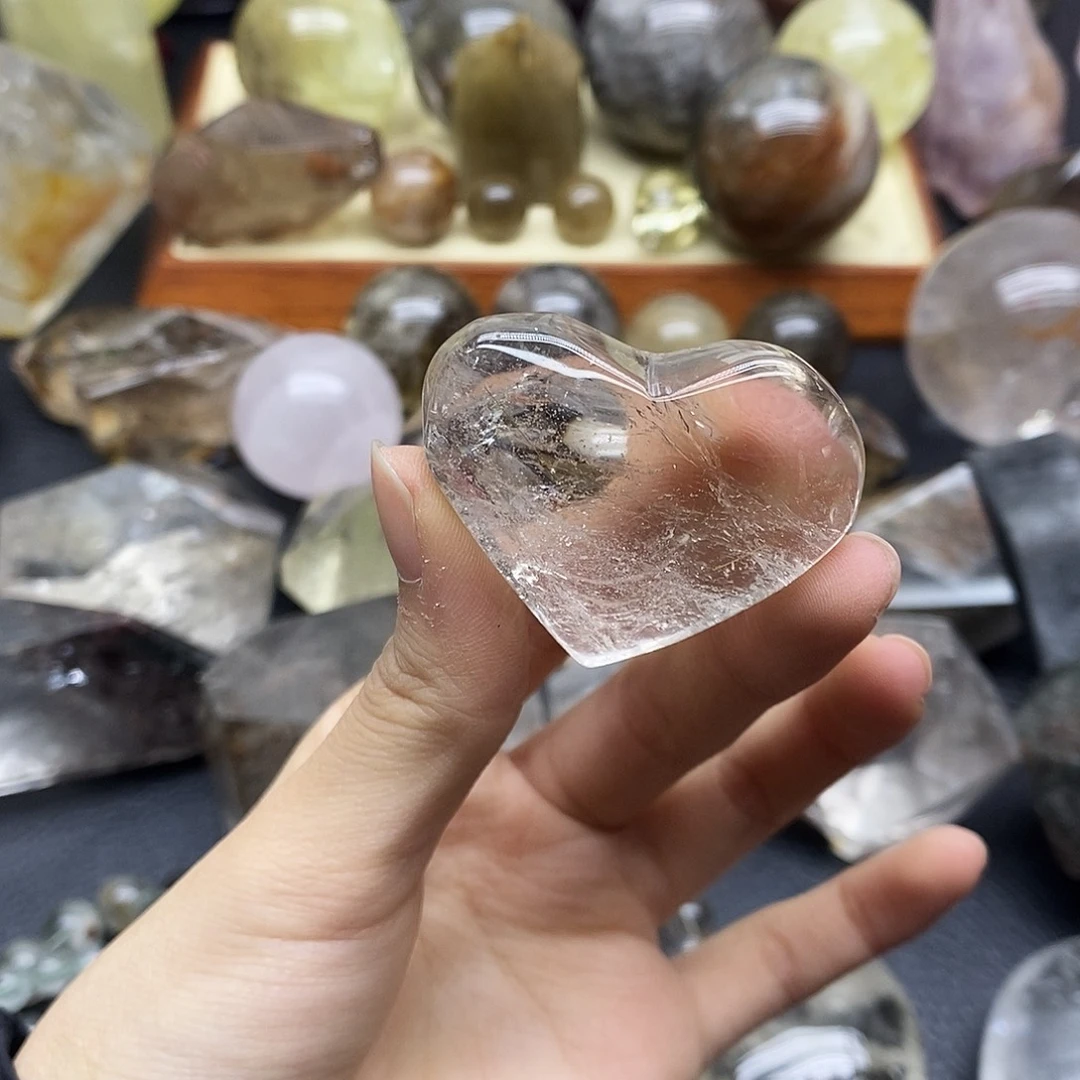 水晶珠宝半成品未镶嵌76水晶石