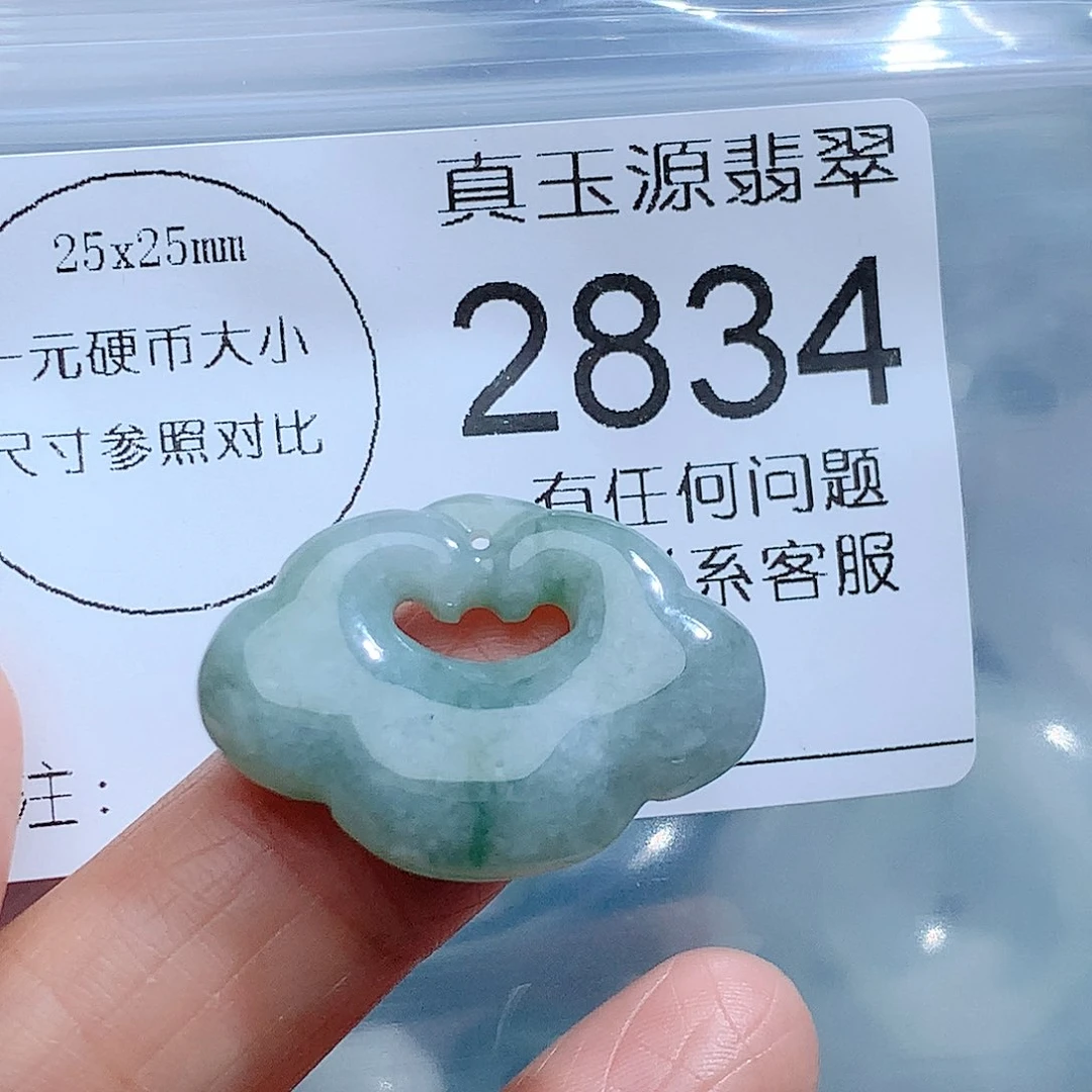 翡翠颈饰未镶嵌2834。