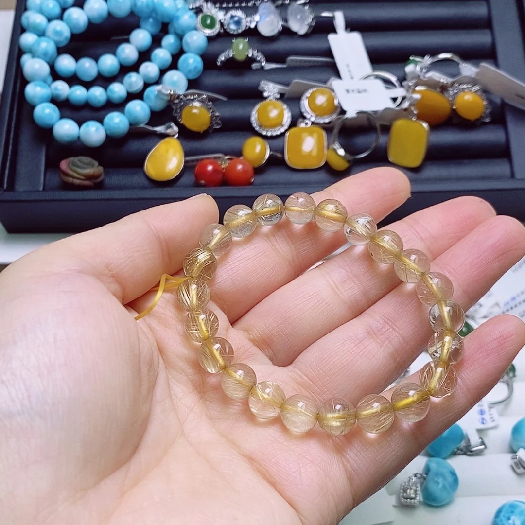 发晶手链未镶嵌发晶
