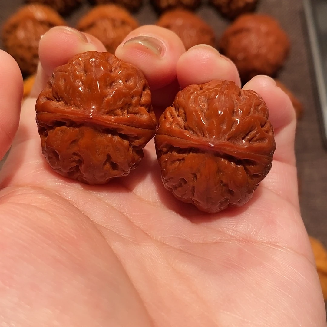 文玩核桃把件30粗筋南瓜1055