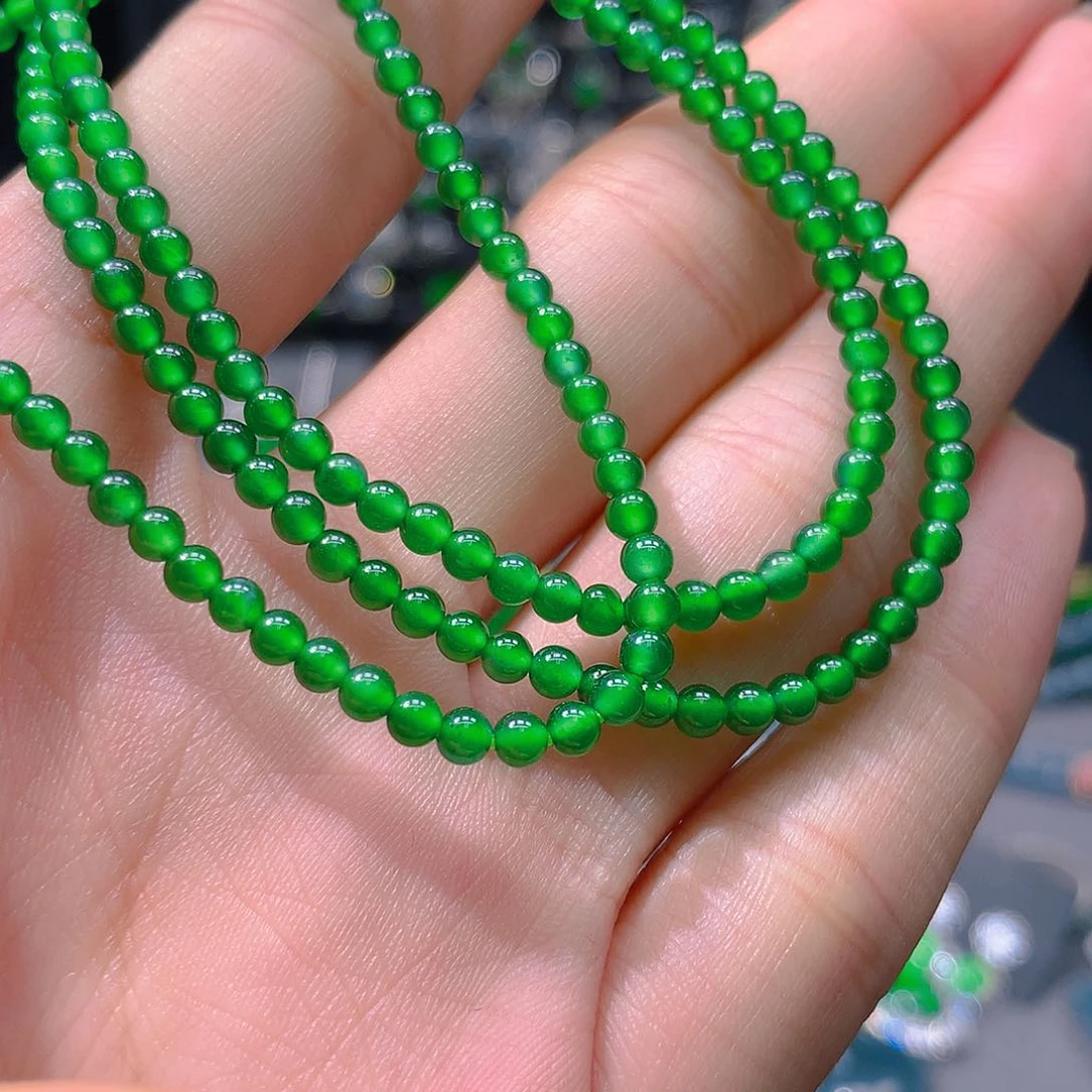 翡翠未镶嵌耳饰天然翡翠