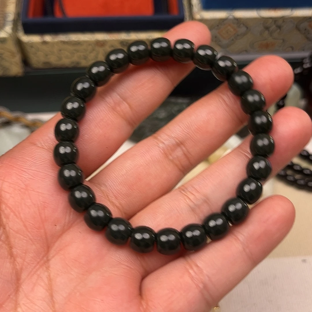 和田玉手链未镶嵌