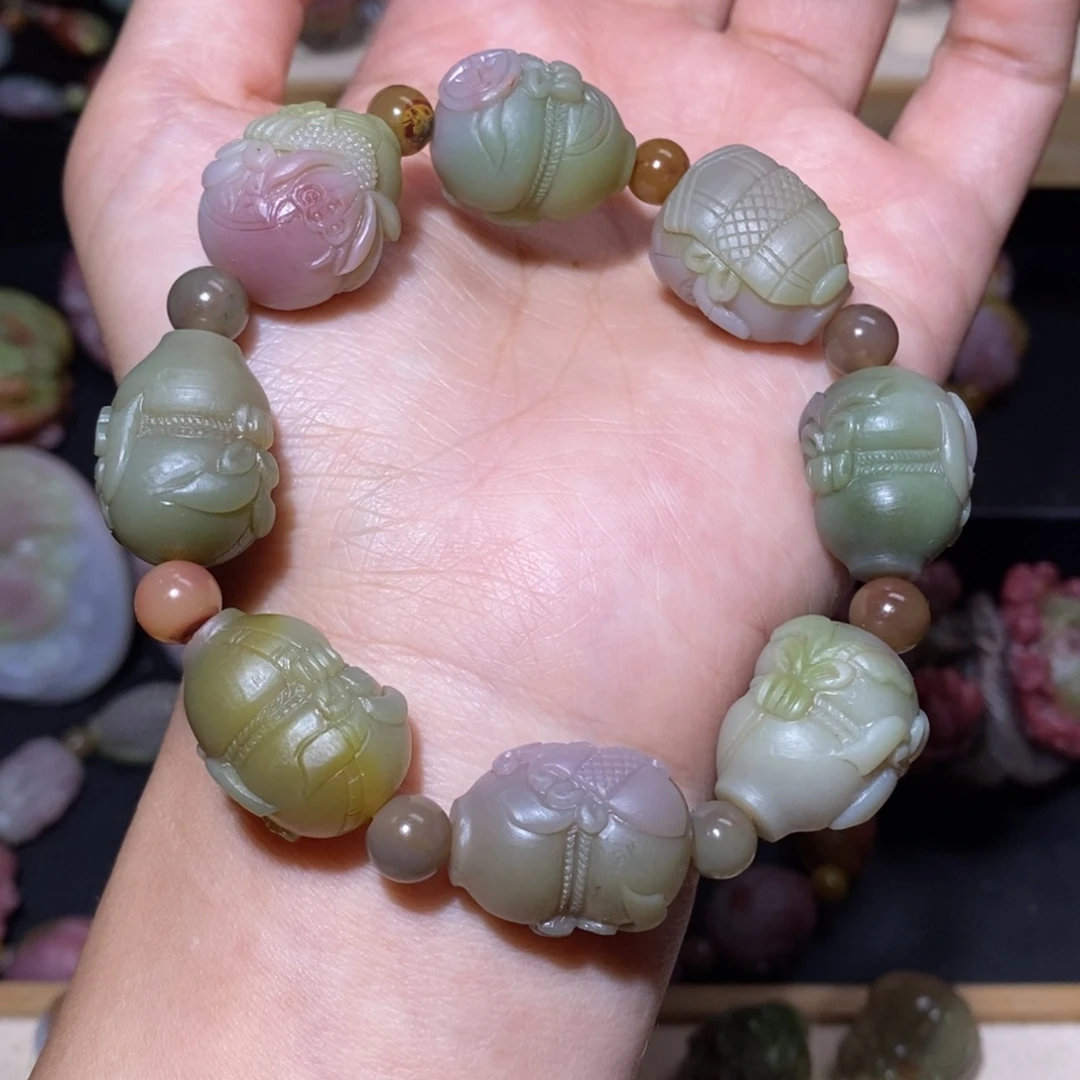 未镶嵌配饰玛瑙/玉髓《财源广进、子孙兴旺》