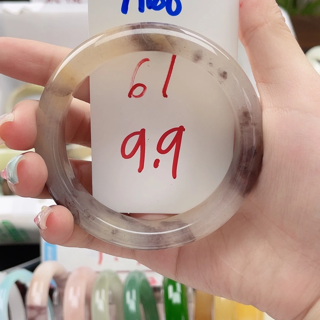 石英质玉手镯未镶嵌用****6A186