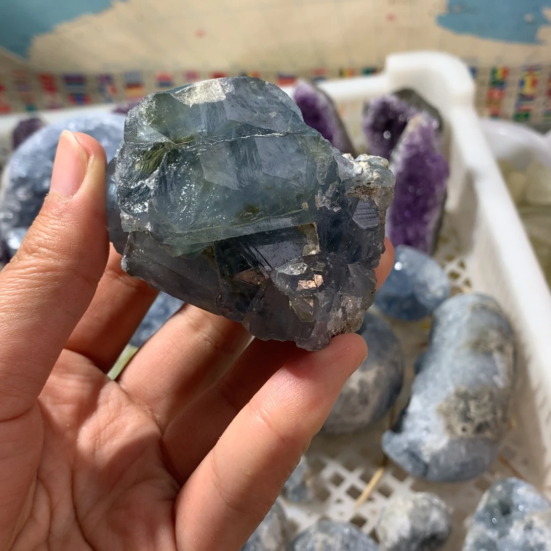 奶***麦未镶嵌珠宝半成品水晶天然
