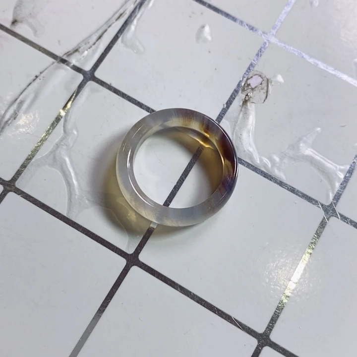 玛瑙/玉髓戒圈未镶嵌