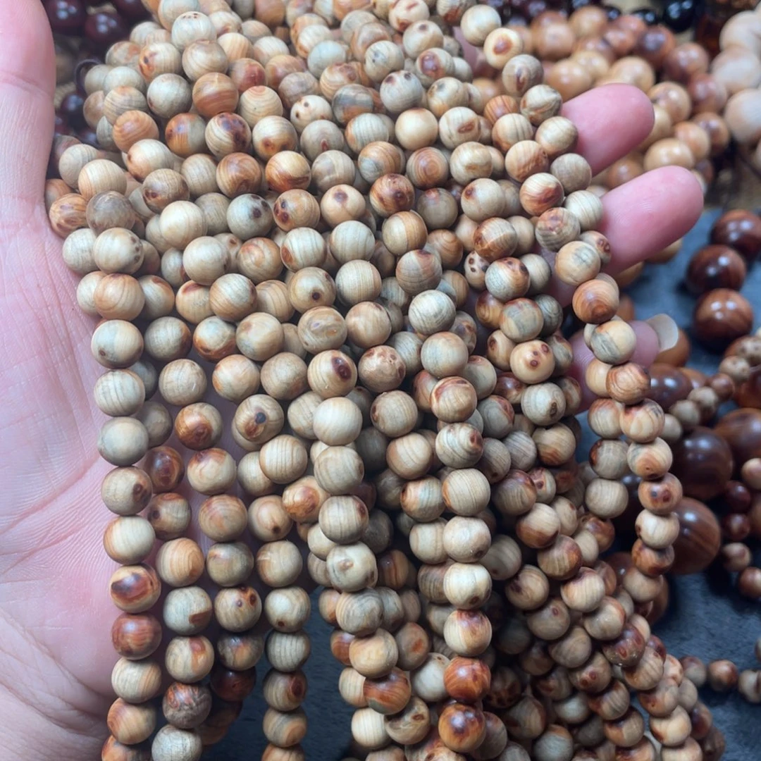 柏木（崖柏）无事牌0.8太行老料阴皮绿料多瘤疤多圈