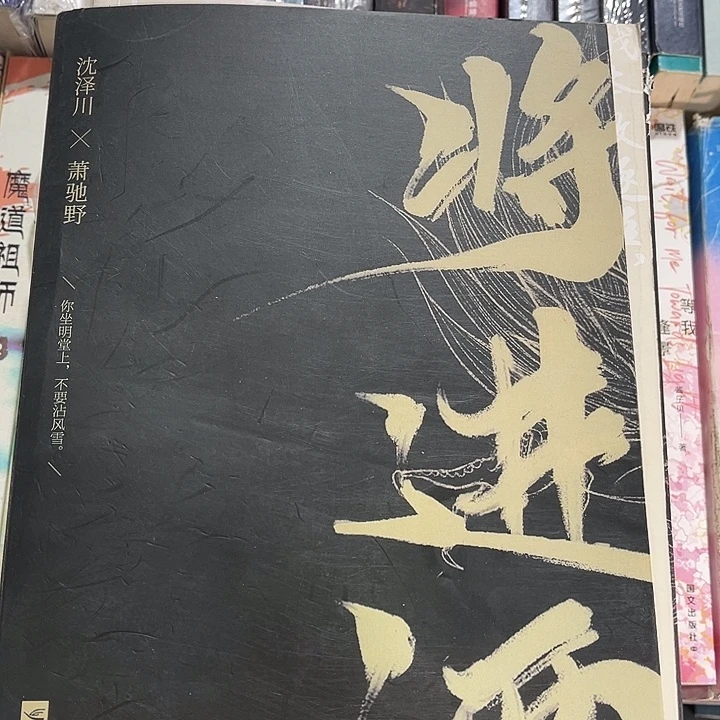 将进酒全新全套四本带周边