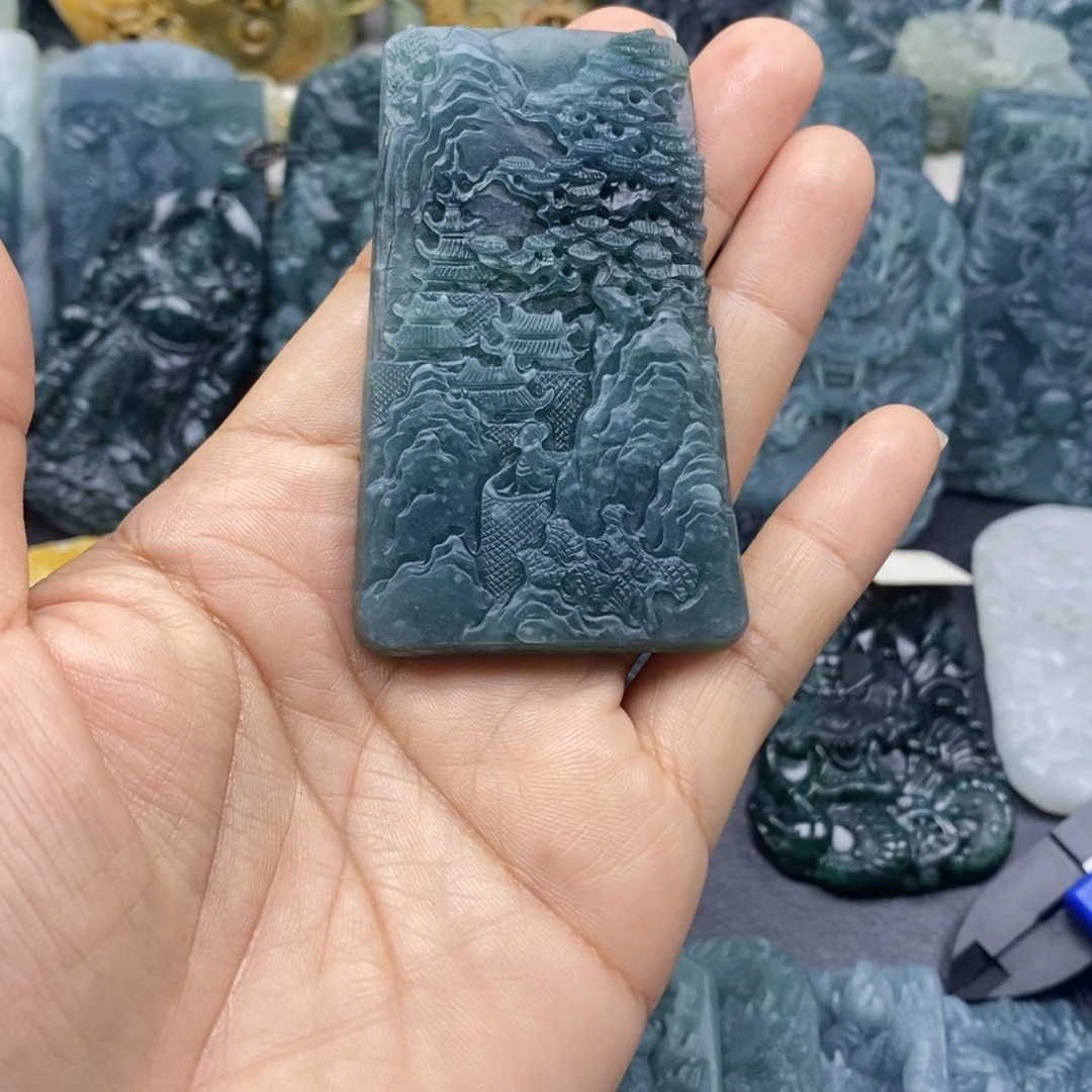 未镶嵌定制翡翠刹****恒翡翠