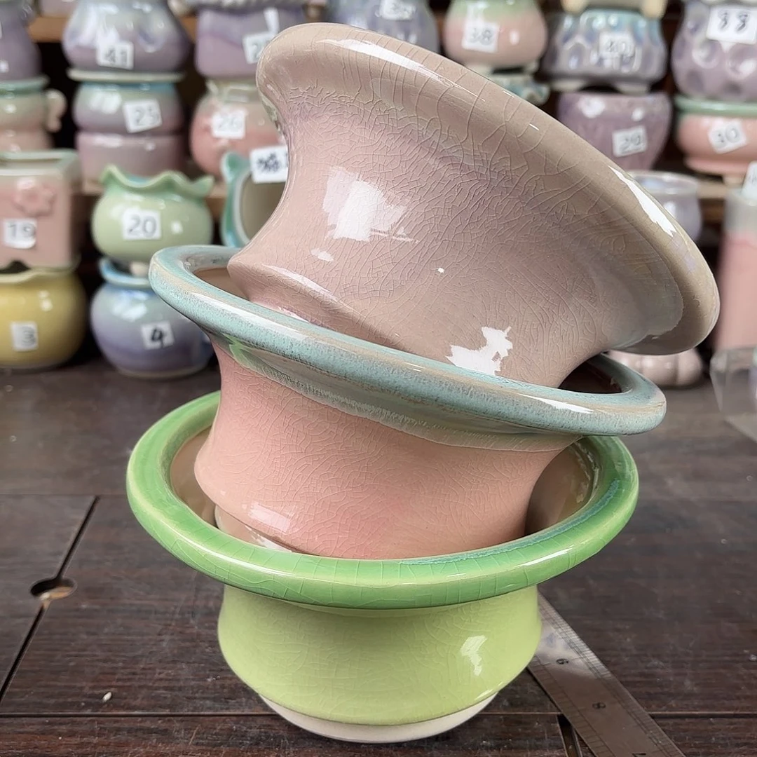 陶瓷量货/口13-16高深浅搭配发2个