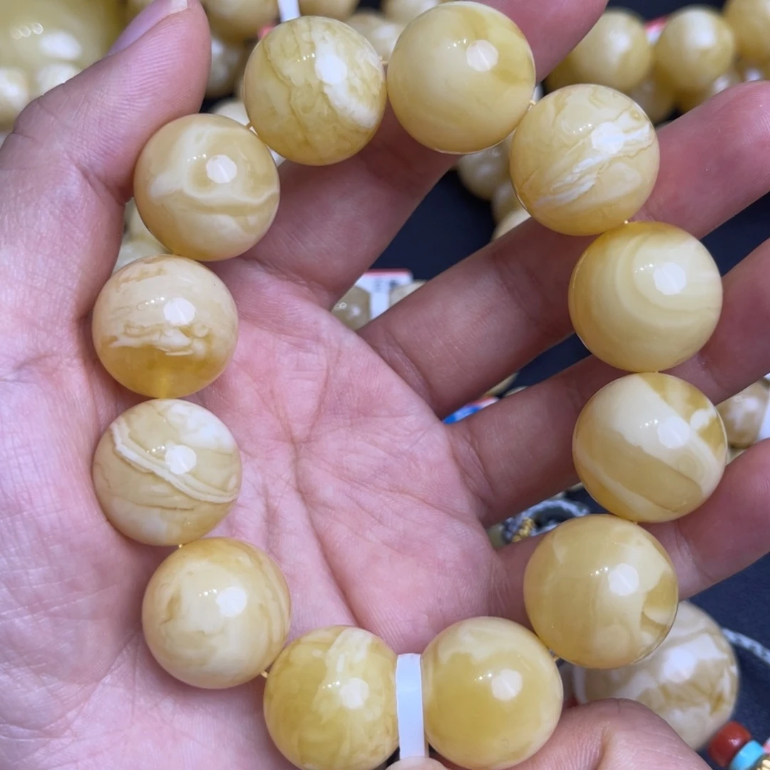 裸石琥珀未镶嵌尺寸18.8