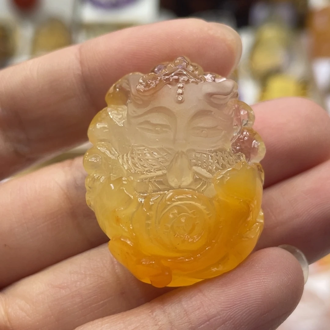 未镶嵌颈饰水晶定制