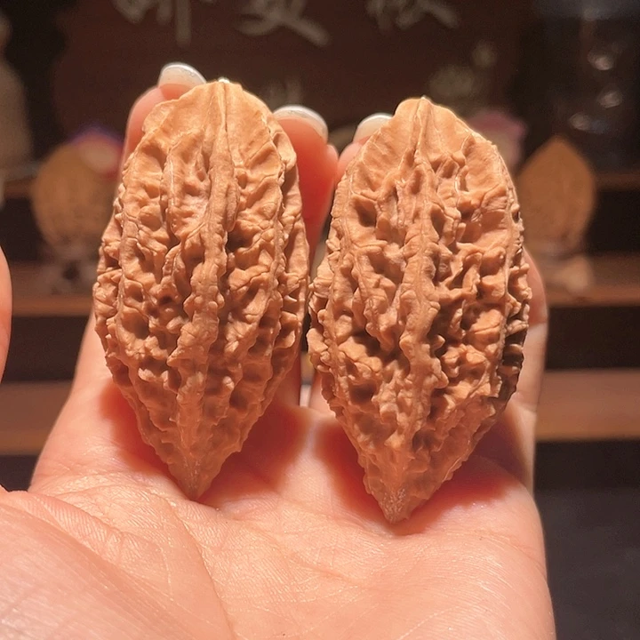 文玩核桃把件娇美楸132