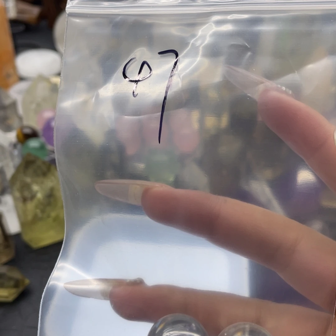 水晶天然水晶未镶嵌开***头47