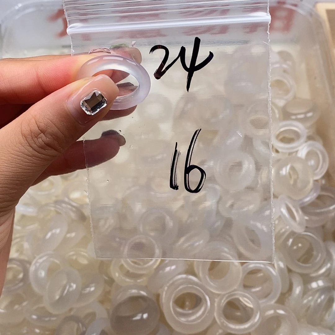 玛瑙/玉髓戒指合金