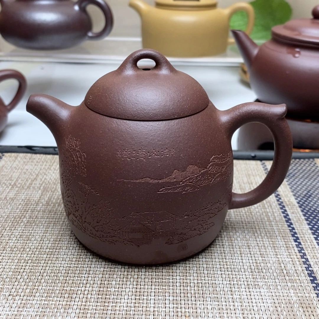 紫砂茶壶200毫升中槽青无添加