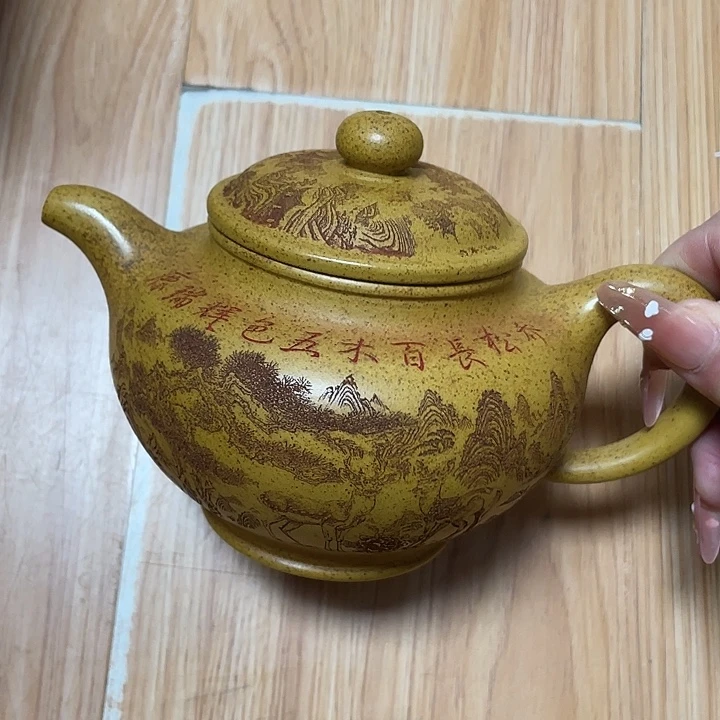 紫砂茶壶450cc宜兴紫砂壶