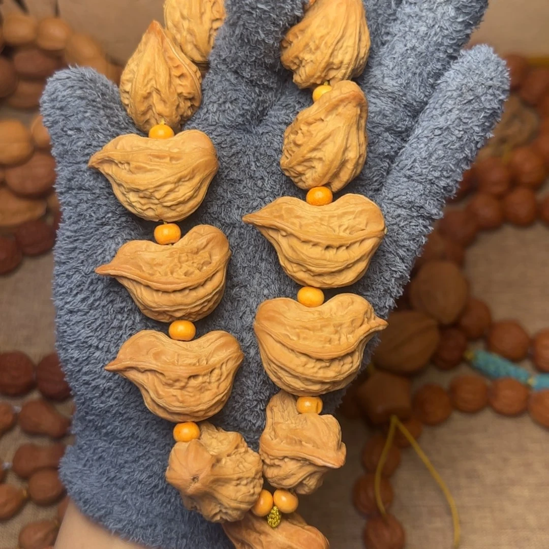 钱***量吊坠文玩核桃小鸟手持