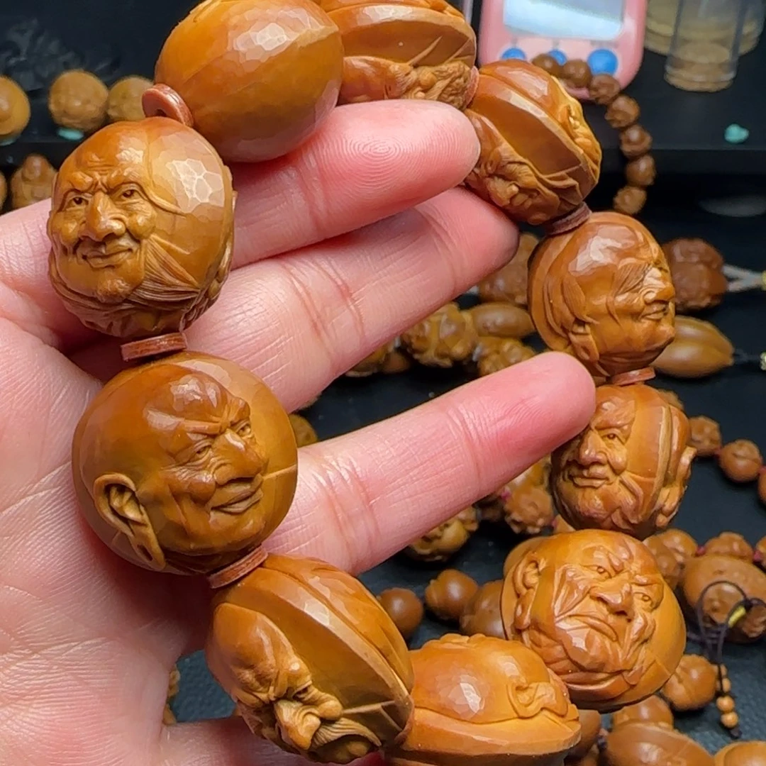 橄榄核手串/手链U***n纯手工罗汉
