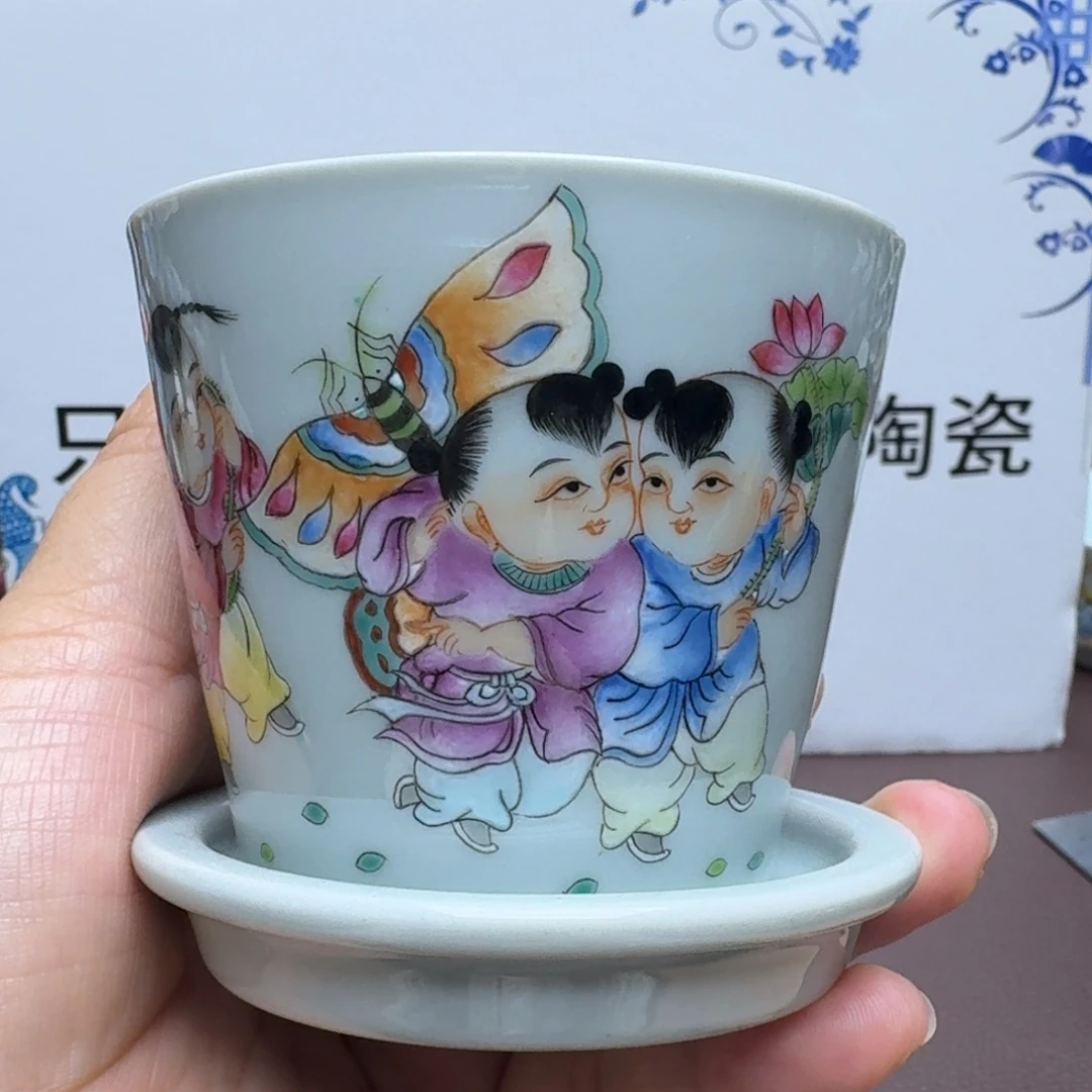 景德镇手工手绘展示