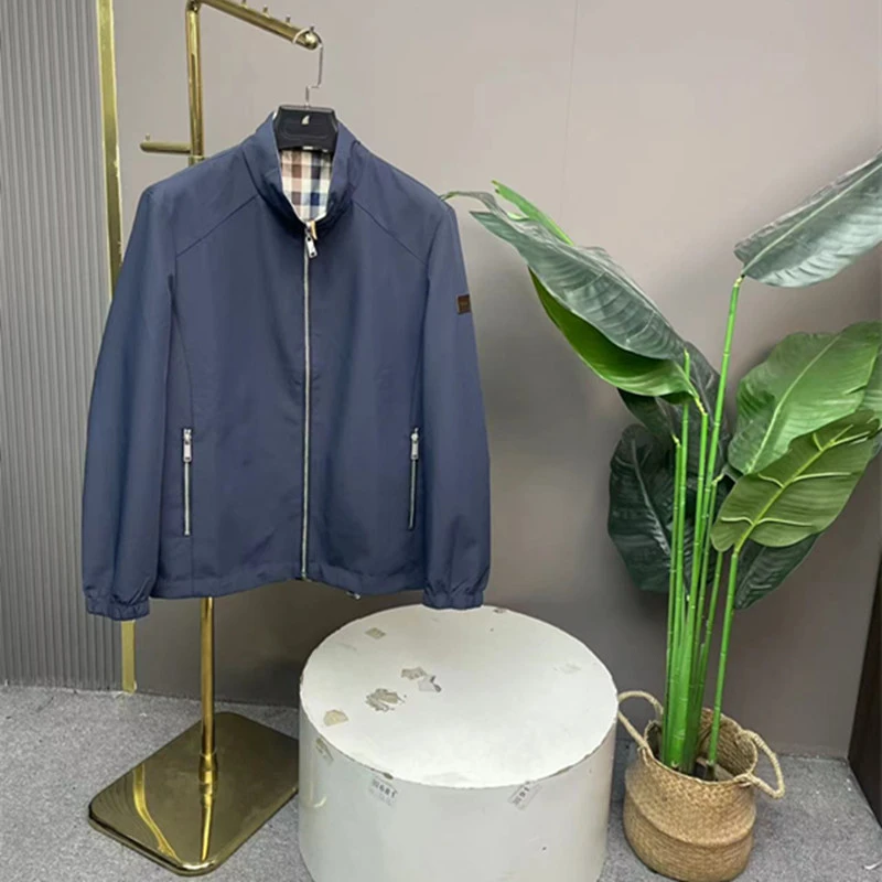 【2004双面雅夹克】男士高端简单款百搭夹克