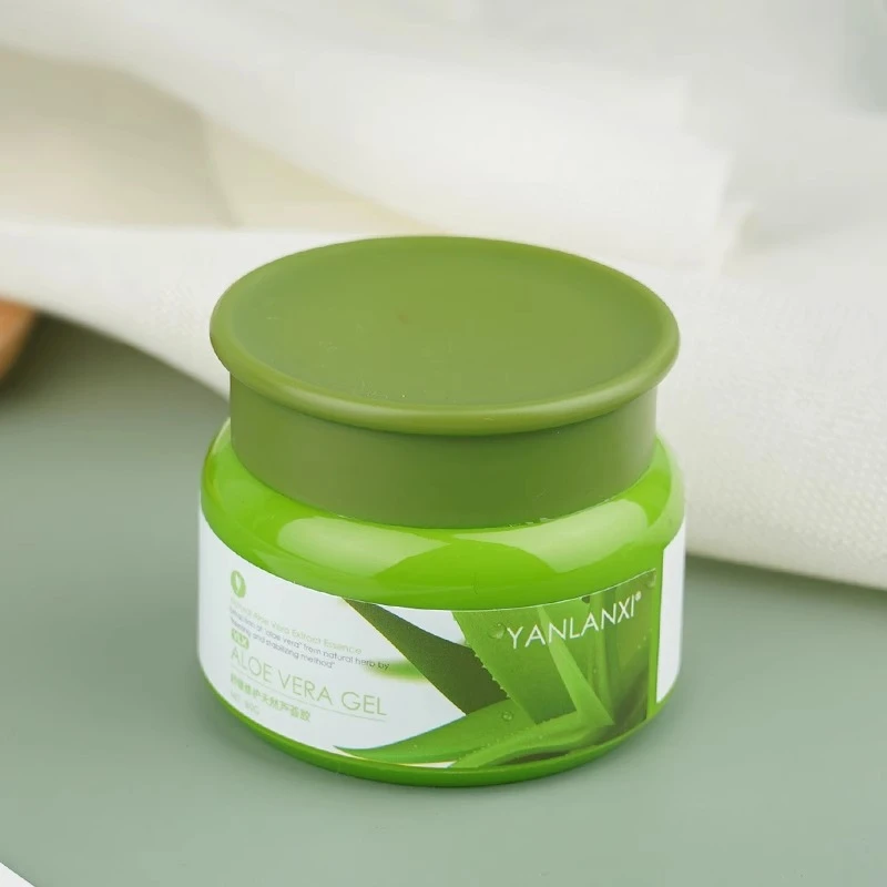 燕兰熹绿色芦荟胶高精纯度补水淡化痘印保湿舒缓修护自由人80g