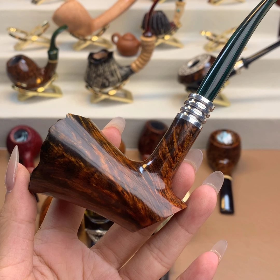 垂***者高品质石楠木烟斗