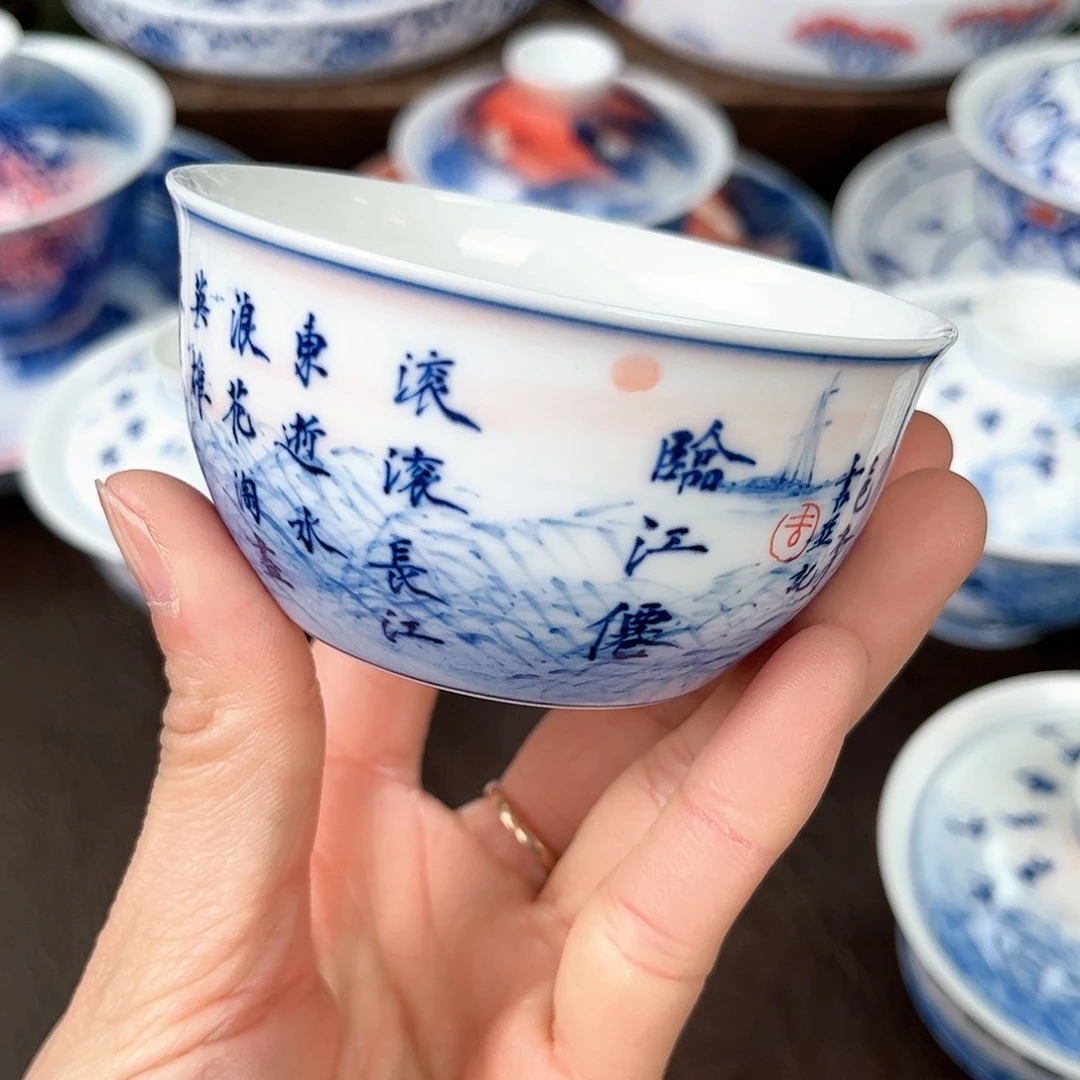 手绘高温瓷器瓷器