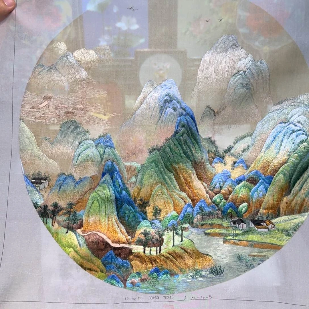刺绣刺绣工艺精湛