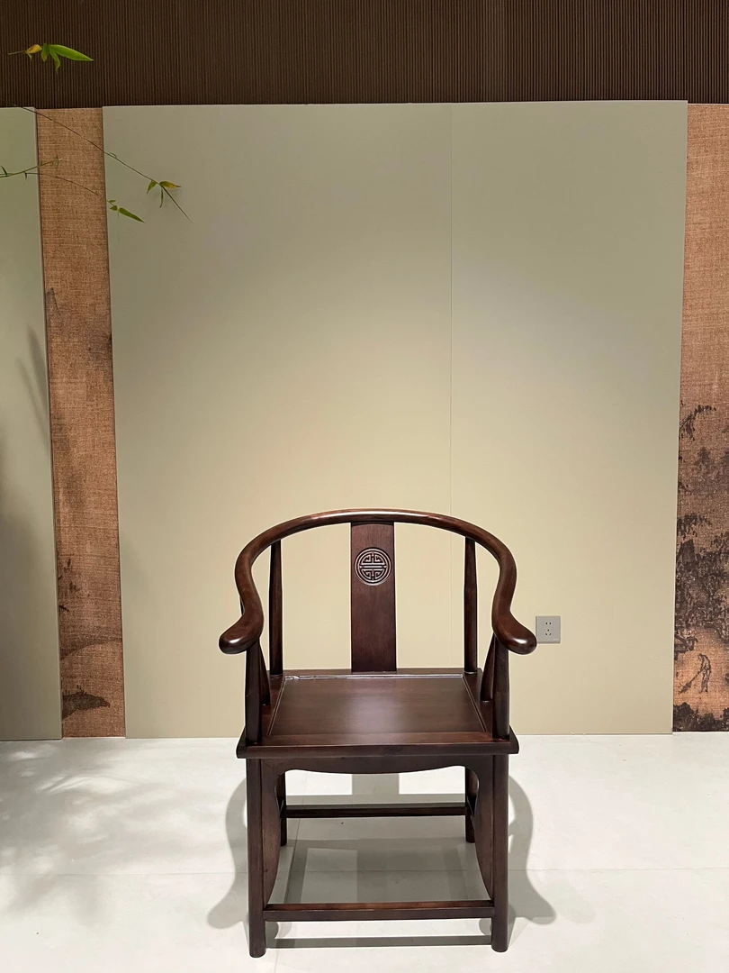 【雕花围椅】椅子茶台台家用喝茶椅实木椅办公椅棋餐桌椅多用榫卯
