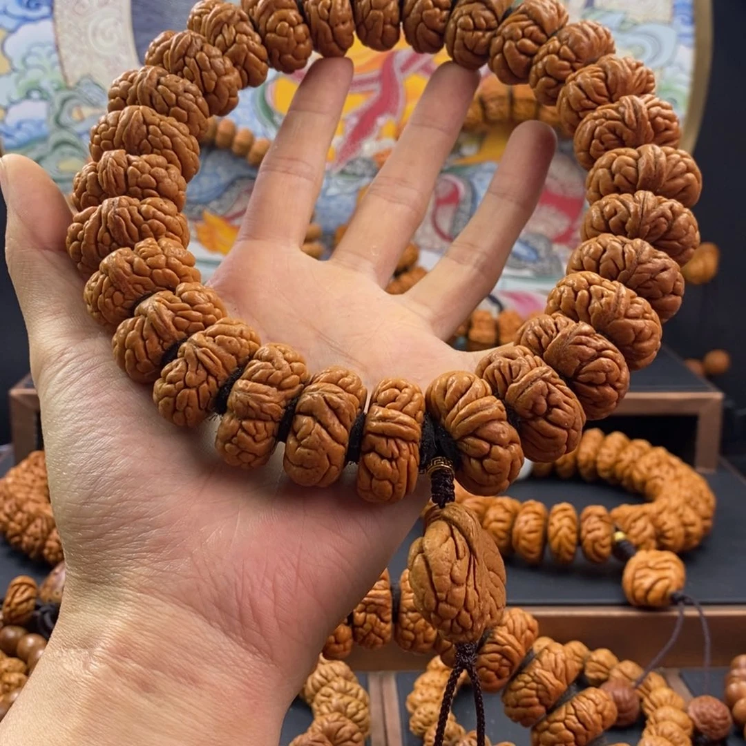 桃核手串天*龙纹桃核矮霸