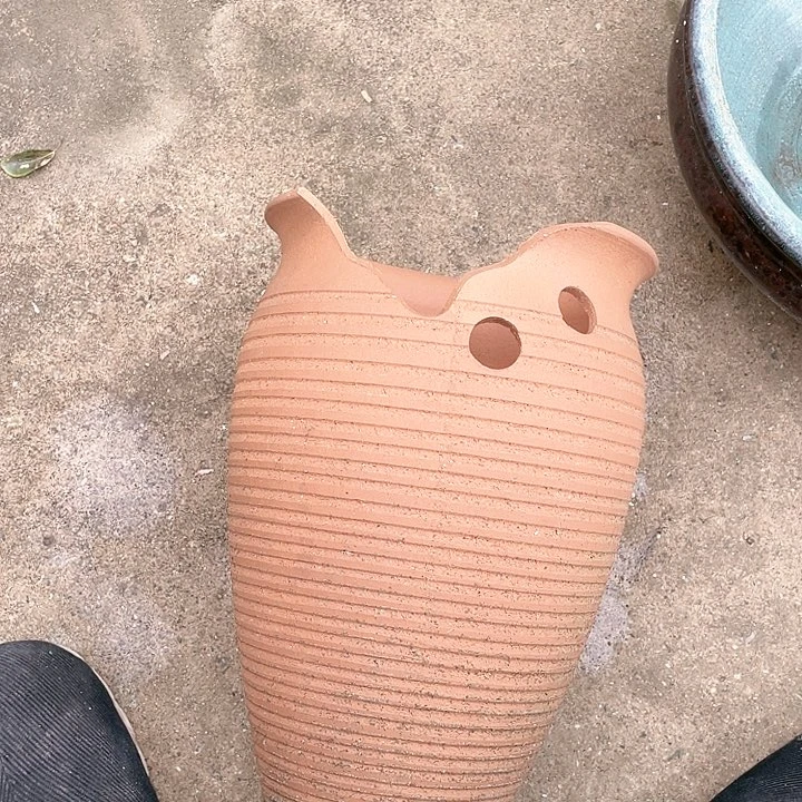 紫砂花盆瑕疵20.30花盆