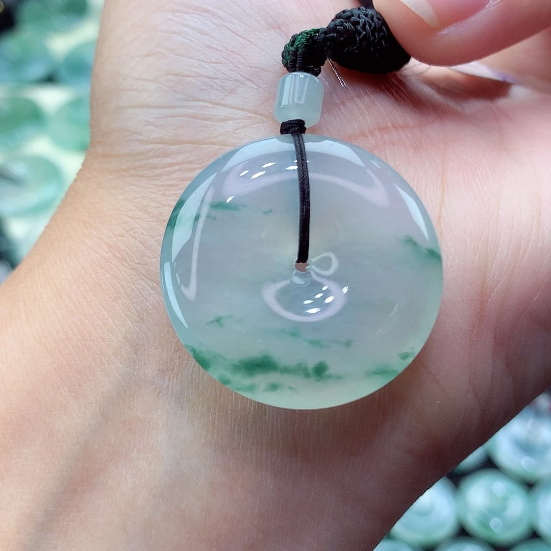 翡翠颈饰未镶嵌50尺寸28.9-5.6