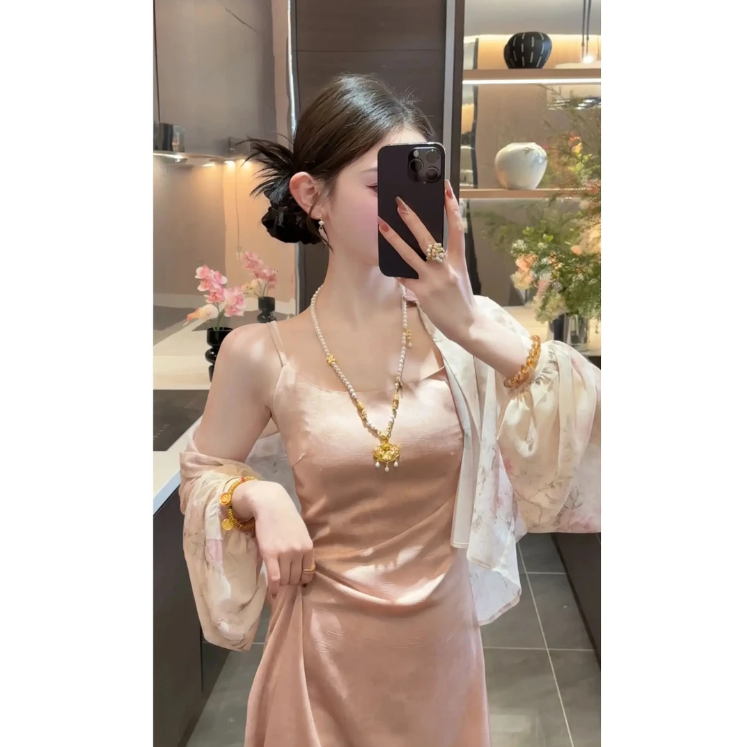 周粥女装铭顺-【桃之夭夭】2025新款粉色印花披肩衬衫预JJC5CS0616