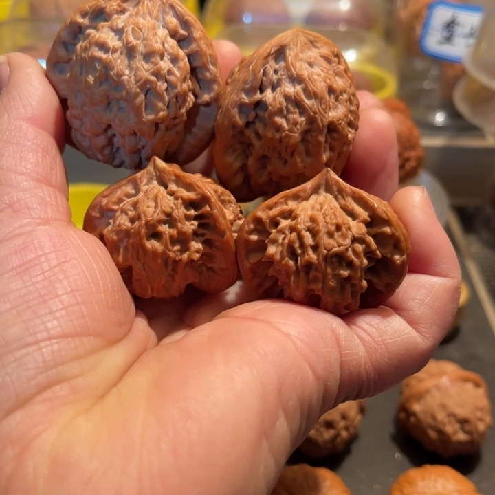 文玩核桃把件全公子44三棱38