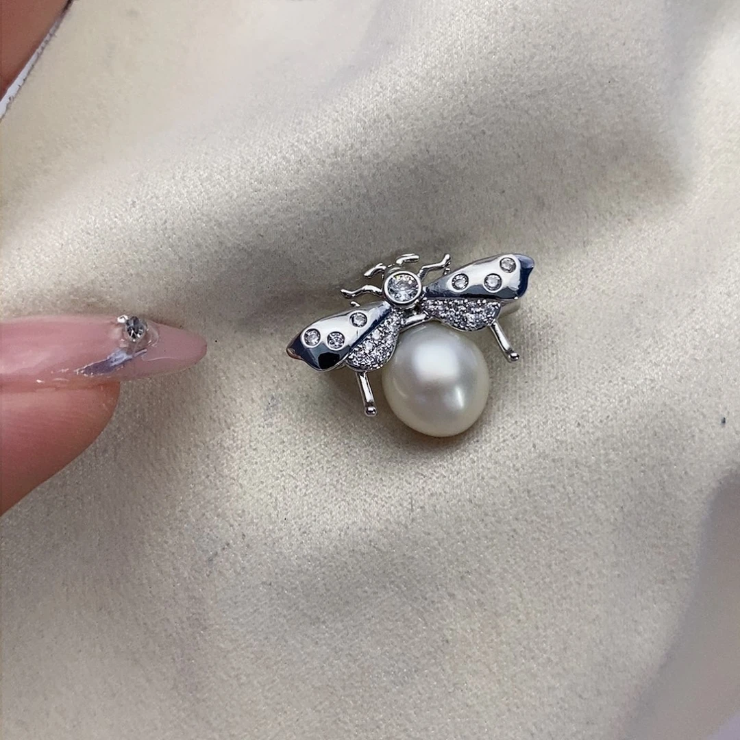 【闪购商品】淡水珍珠胸针未镶嵌29