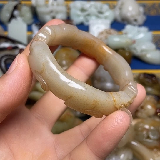 旭***昇和田玉未镶嵌挂件