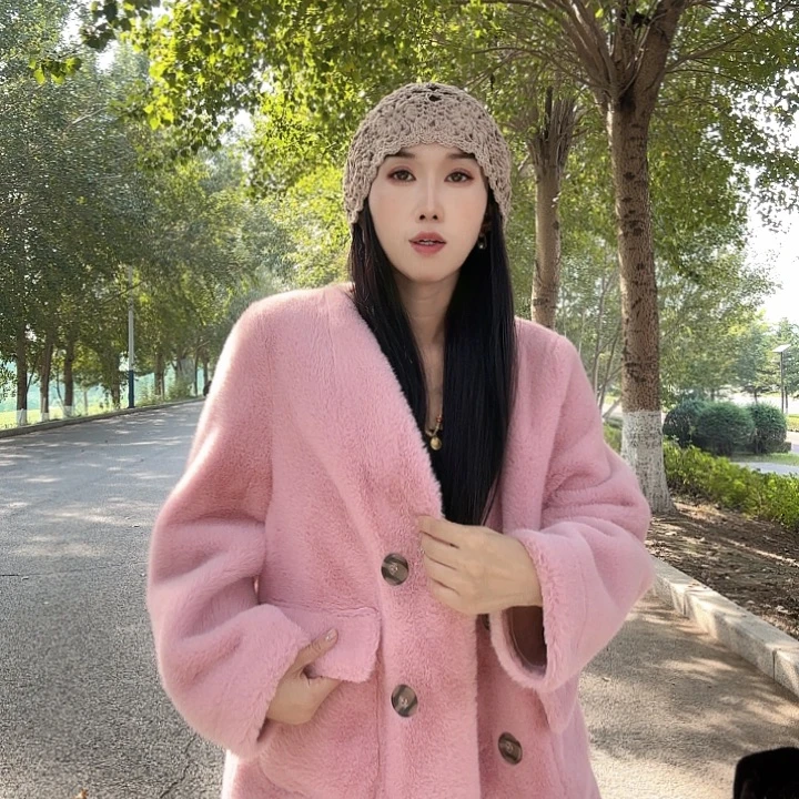 闪电购女款毛毛装14