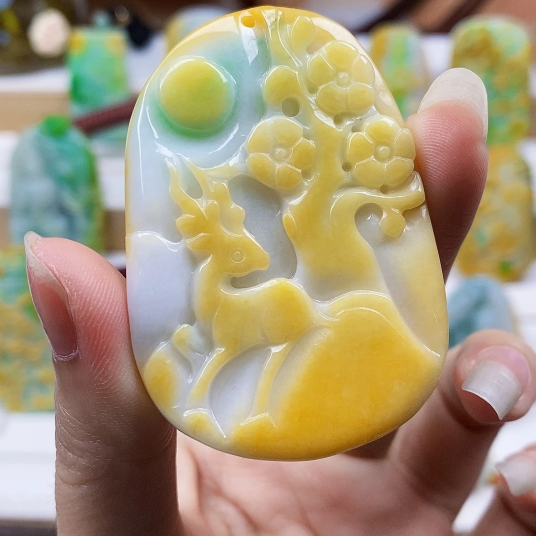 定制翡翠未镶嵌翡翠