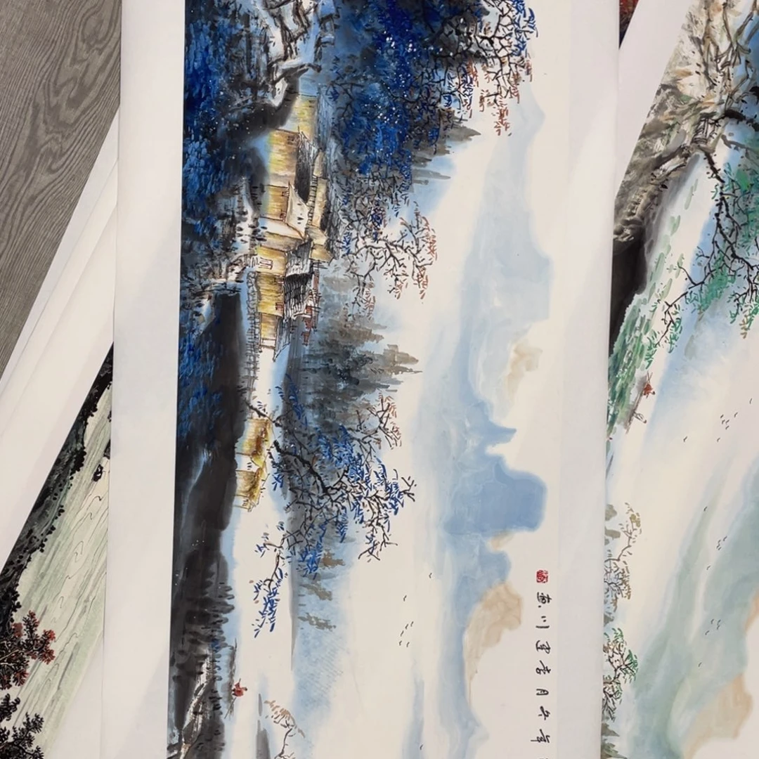 国画李老师作品欣赏