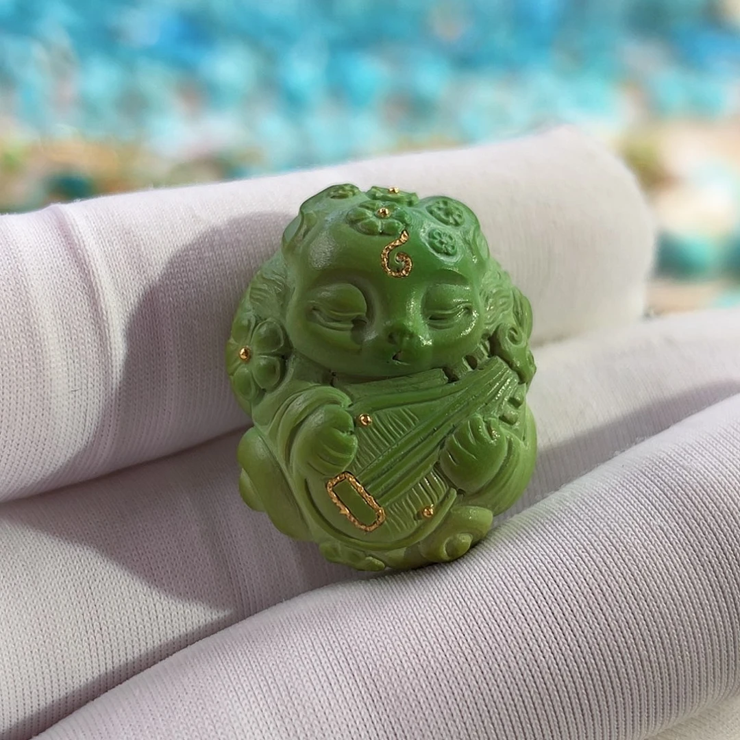 未镶嵌绿松石珠宝奇石