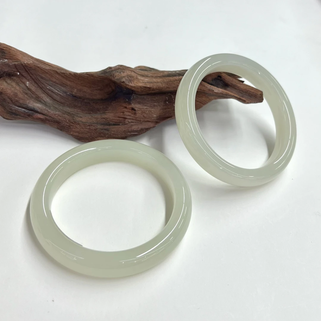 【小宝珠宝】19 T2045-和田玉手镯-多样性发一件-11×8mm