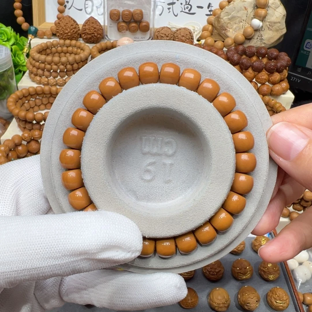 猴头核桃手串微瑕直切