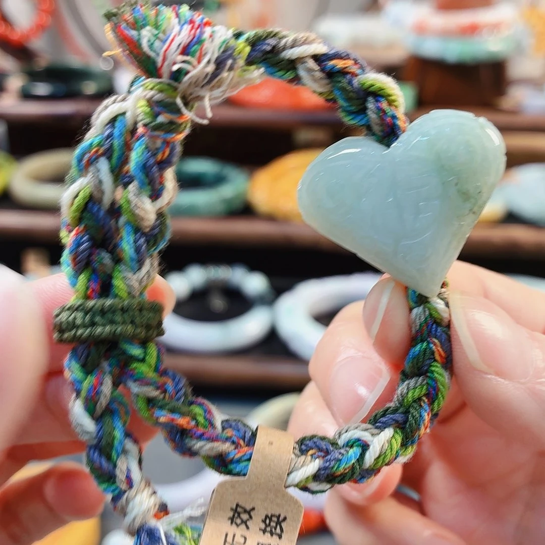 翡翠未镶嵌手链手串