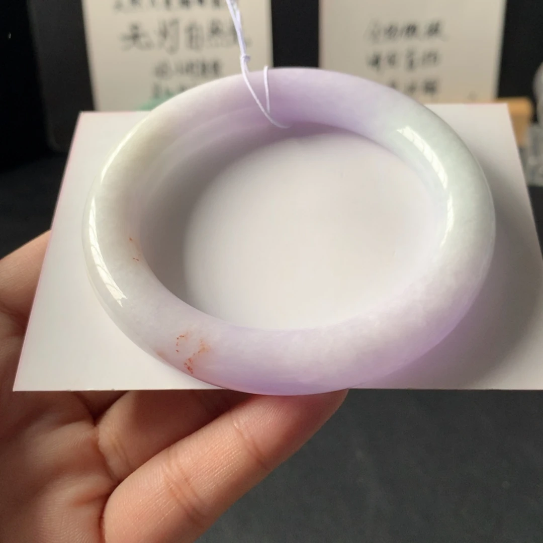 翡翠未镶嵌手镯30号55.8-11-10.8