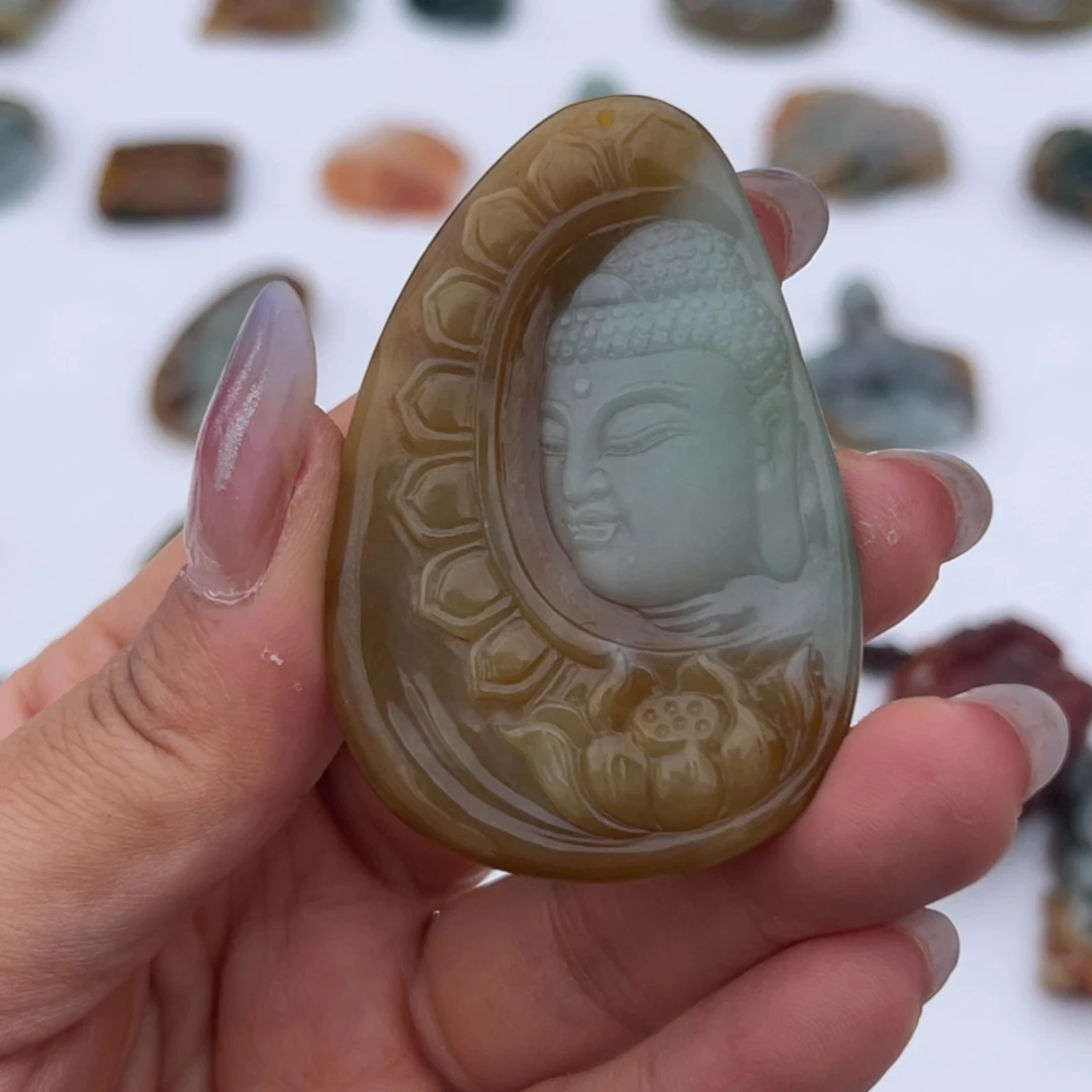 【闪购商品】翡翠未镶嵌吊坠(不含链)春**夜