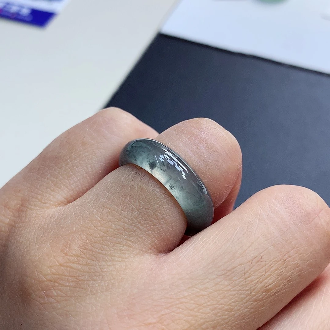 翡翠戒指未镶嵌15号