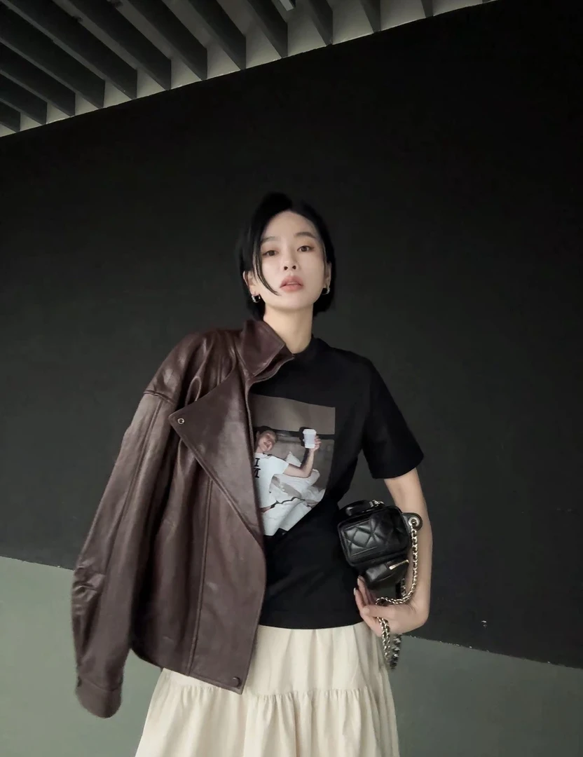 【清仓款】欧美图印花短袖 CTSL249141