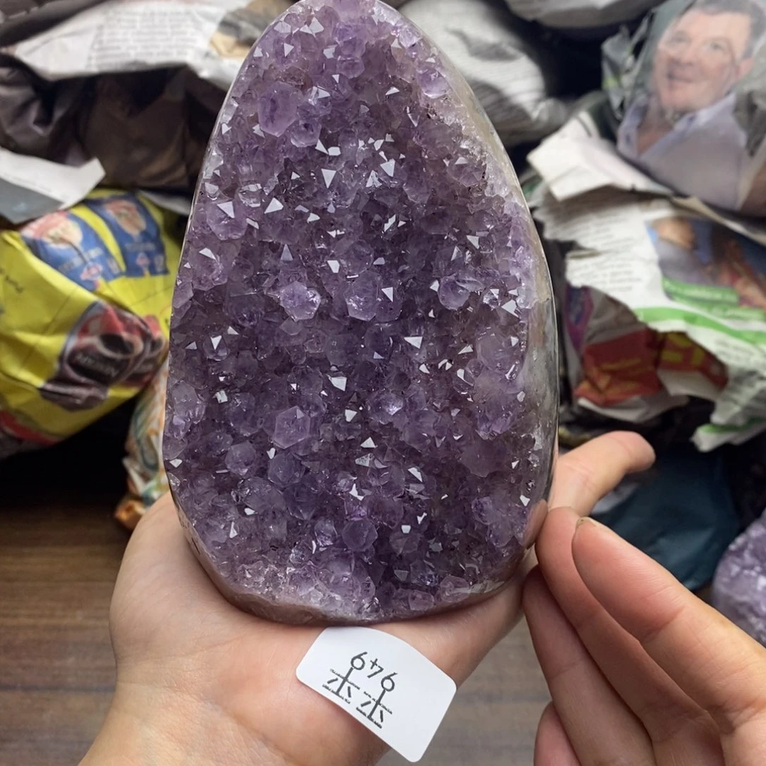 ****、紫晶珠宝半成品未镶嵌